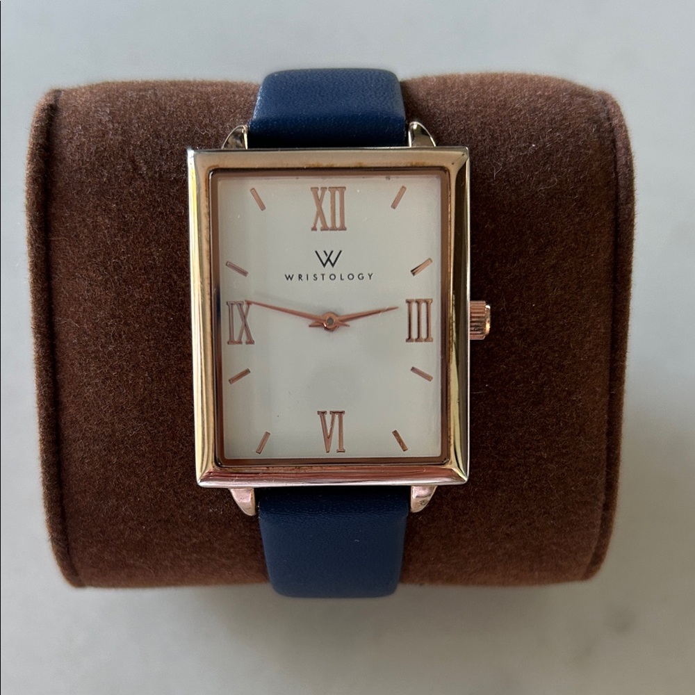 Navy and Rose Gold Women's Watch